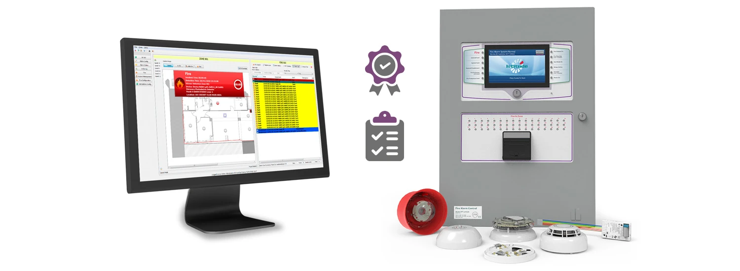 Hochiki Latitude Adresli Yangın Paneli