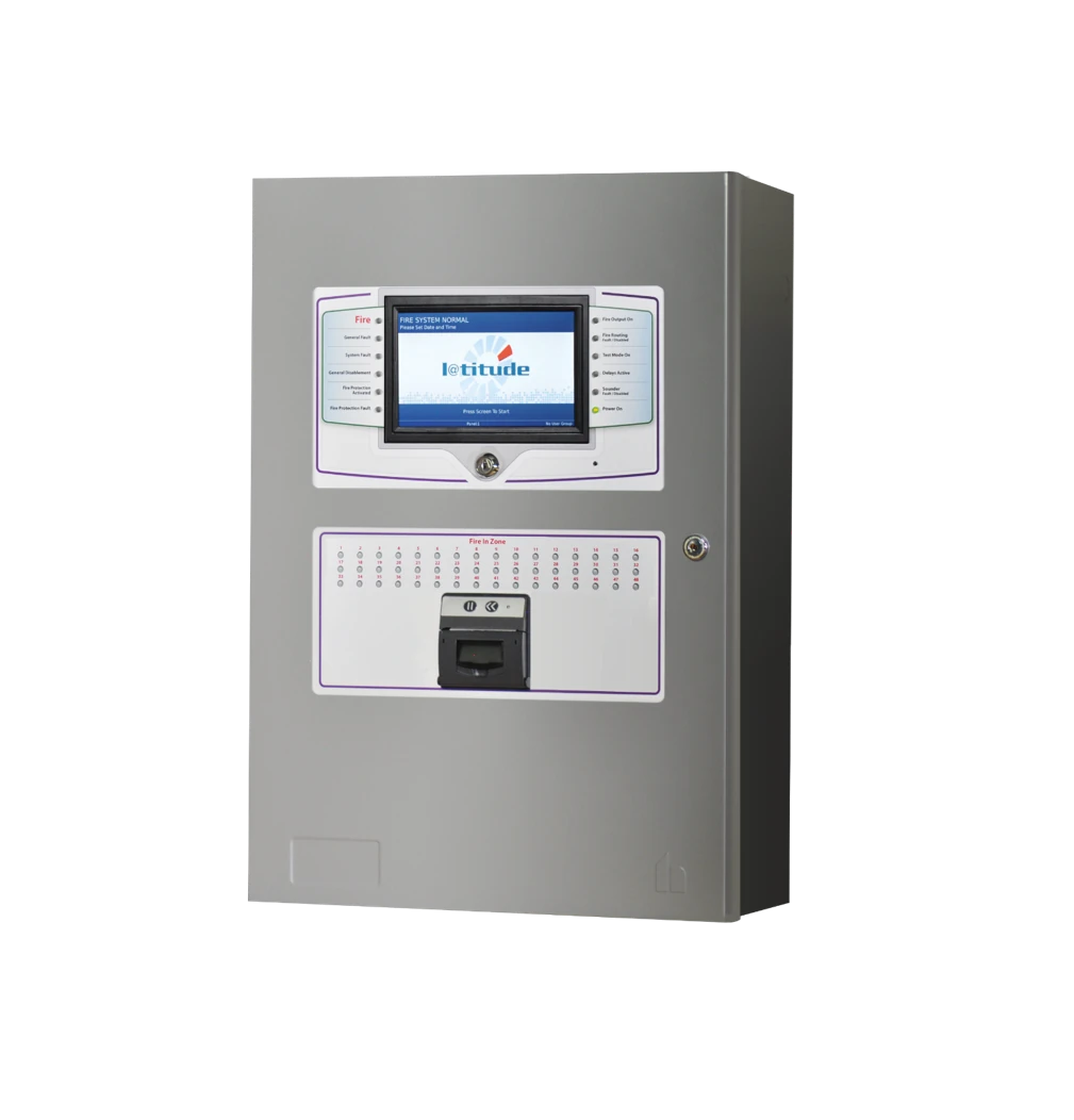 Hochiki HFP Latitude 2 Çevrim (5.25A PSU) Anahtarlamalı 0 Bölge Ledli Yangın İhbar Paneli (2-8 Çevrim)